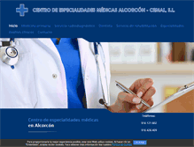 Tablet Screenshot of cemalalcorcon.com